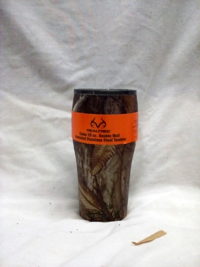 Realtree 20oz Double Wall Insulated tumbler