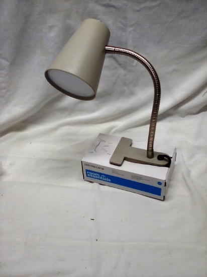 LED Clip Lamp with Adjustable Neck