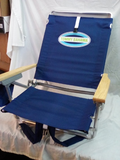 Tommy Bahama Aluminum Frame Folding Adjustable Backpack Chair