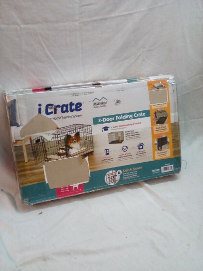 ICrate 2 door folding crate