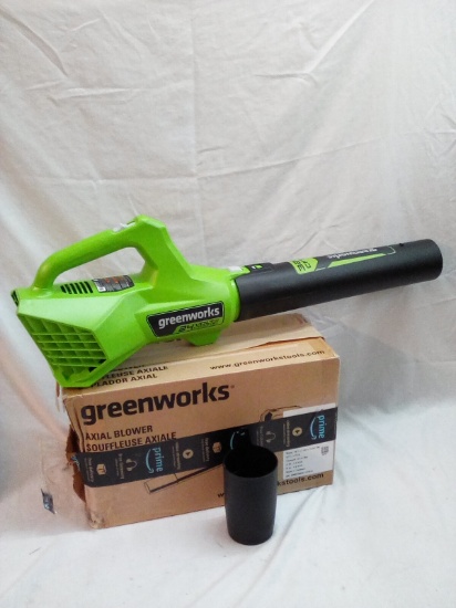 Greenworks 24V 320CFM Leaf Blower Tool Only no Battery