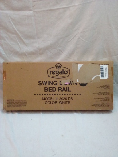 Regalo White Swing Down Bed Rail