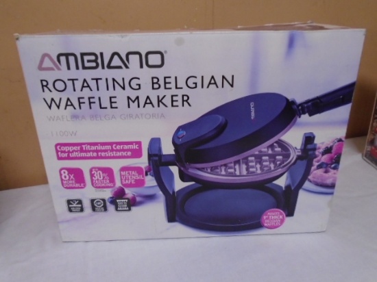 Ambiano Rotating Belgian Waffle Maker