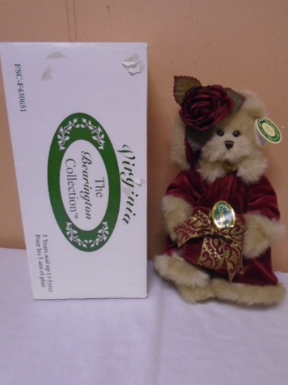 The Bearington Collection "Virginia" Bear