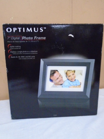 Optimus 7" Digital Phot Frame