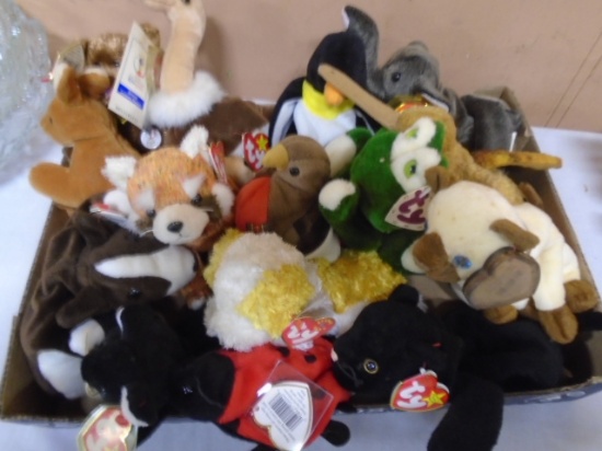 Group of 15 TY Beanie Babies