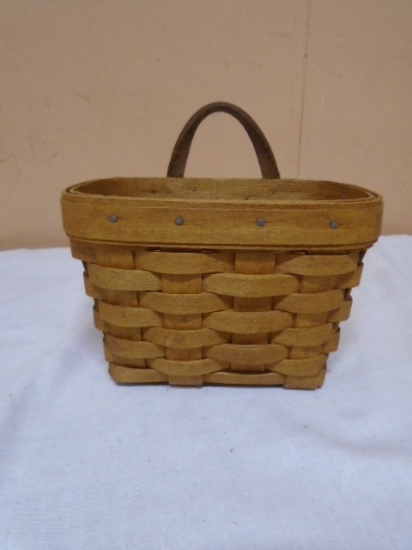 1992 Longaberger Small Key Basket