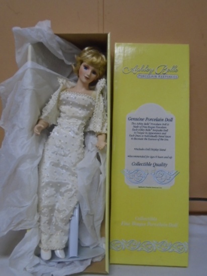 Ashley Belle Porcelain Princess Diana Doll
