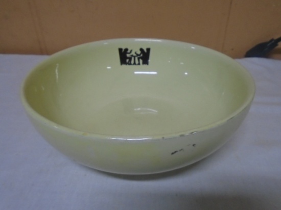Vintage Hall's Superior Quality Silhouette Pattern Bowl