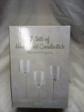 Set of 3  Candlestick Holders