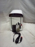 Chefman Portable Mirrored Beauty Fridge with LED Lighting