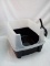 Black and Clear Pet Litter Box W/ Scoop