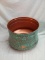 17” Diameter Copper Kettle Pot 12” High with holes as seen in pics