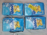 Qty: 4 Snuggle Blue Sparkle Dryer Sheets 40 Sheet Packages