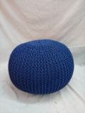 Lepouf 18” Diameter Knit Ottoman/Seat