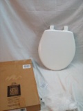 Bemis 15” White Round Toilet Seat
