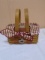 1998 Longaberger Picture Perfect Sweet Hearts Basket w/ Liner & Protector