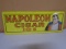 10 Cent Napoleon Cigar Metal Advertisement Sign