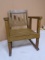 Solid Oak Child's Rocker