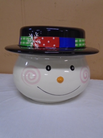 Snowman Cookie Jar