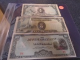 3 Pc. Group of WWII Japan Currency