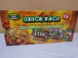 Quick Taco Non-Stick Baking Rack and Server All-In-One