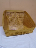 2002 Longaberger Book Keeper Basket w/ Protector