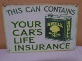 Shell Motor Oil Sign