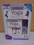 Anatomy of Fitness Yoga Set w/Book-DVD-And Accessories