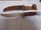 Vintage Western USA Knife w/ Sheave