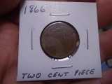 1866 Two Cent Piece