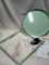 Mint Green Round End Table