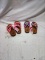 Qty. 2 Pair Girl's Must Havs Sandlas Size Large 2/3
