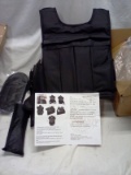 RUNMax 12lbs-140lbs Adjustable Weighted Vest with Shoulder Pads option.