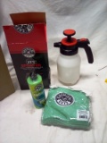 ChemGuys Pump Sprayer with bottle of Cleaner and towel