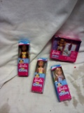 Four Packages of Barbie Chelsea Toys