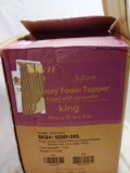 King Memory Foam Mattress Topper