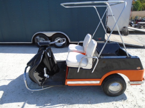 1960s AMF Harley Davidson Golf Cart