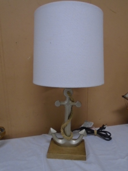 Iron Anchor Lamp
