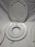 Standard Toilet Seat with a Toddler Potty Seat
