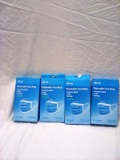 4 packs Disposable face Mask