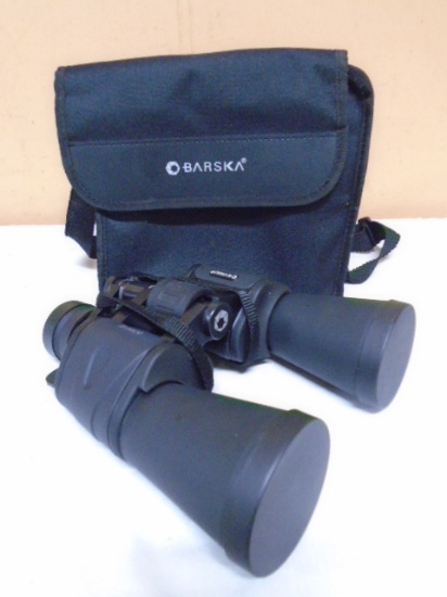 Set of Barska 10-30x50 Zoom Binoculars w/ Carry Case