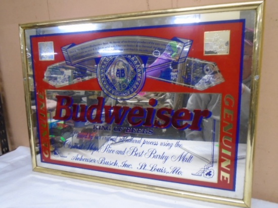 Budweiser Bar Mirror