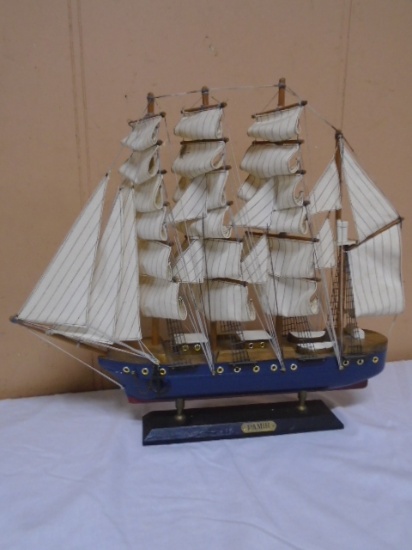 Large Wooden Sailing  Ship