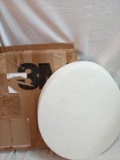Qty. 5 Buffing Pads 20” Diameter by 3M