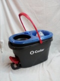O-Cedar EasyWring Foot Pedal Spin Mop Bucket System