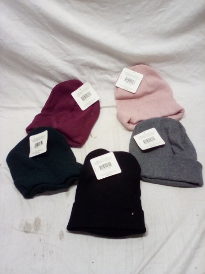 Qty. 5 Ladies Knit Stock Hats