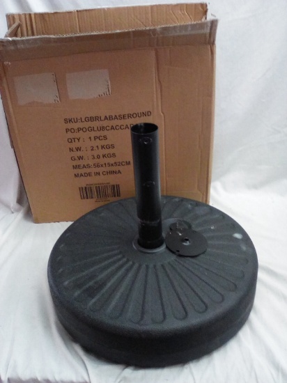 Fillable 20” Diameter Umbrella Stand