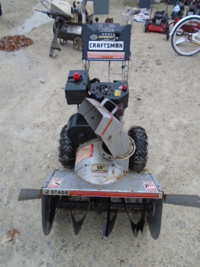 Craftsman 4 Speed Power Propelled Snow Blower