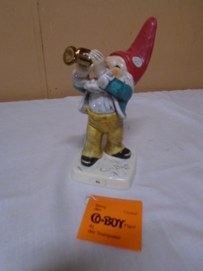 Goebel West German Co-Boy Al The Trumpter Gnome Figurine